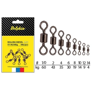 Agrafe Delphin A 01 BN NR.6