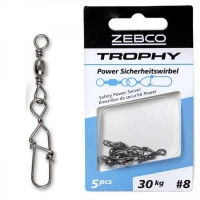 Vartej Agrafa Zebco Trophy Safety Power Swivel No.10 34mm
