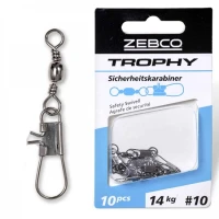 Vartej Agrafa Zebco Trophy Safety Swivel No.12 26mm Vartej Agrafa Zebco Trophy Safety Swivel No.12 26mm