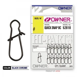 Agrafa Owner 52818 Quick Snap BC Nr.00  15buc/plic