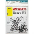 Agrafa Owner 52818 Quick Snap BC Nr.1  15buc/plic