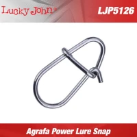 Agrafa Rapida Lucky John Power Lure Snap Ljp5126 Nr.001, 28kg, 8buc/plic