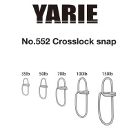Agrafe Yarie Jespa 552 Crosslock Snap 100lbs 8buc/plic	
