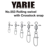 Agrafe cu Vartej Yarie 553 Crosslock Snap 35lb 6buc/plic