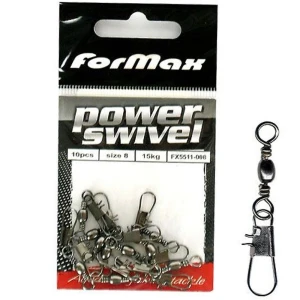 Agrafa cu Vartej FORMAX Interlock Nr.8, 10buc/pac