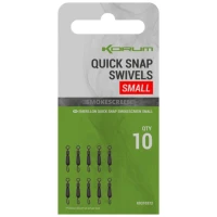 Vartej Rapid KORUM Smokescreen Quick Snap Swivel Small, 10buc/pac