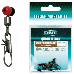 Vartej Rive Cu Margea Culisanta Si Agrafa Sliding Snap, M, 6buc/plic 