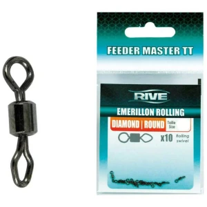 Vartej Rolling Rive Diamond Round, Nr.12, 10buc/plic