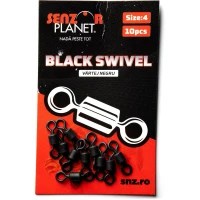 Vartej SENZOR Black Swivel, Nr.4, 10buc/pac
