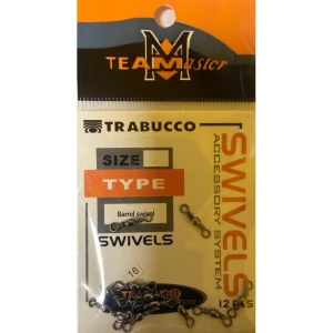 Vartej TRABUCCO Team Master Black Nickel, Nr.16, 8kg, 12buc/pac