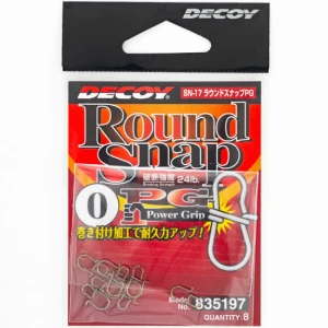 Agrafa Decoy SN-17 Round Snap PG Power Grip Nr.0, 24lbs/10.10kg, 8buc/pac Agrafa Decoy SN-17 Round Snap PG Power Grip Nr.0, 24lbs/10.10kg, 8buc/pac