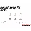 Agrafa Decoy SN-17 Round Snap PG Power Grip Nr.0, 24lbs/10.10kg, 8buc/pac Agrafa Decoy SN-17 Round Snap PG Power Grip Nr.0, 24lbs/10.10kg, 8buc/pac