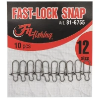 Agrafa Filfishing Fast Lock Snap Nr.8, 10buc/pac Agrafa Filfishing Fast Lock Snap Nr.8, 10buc/pac