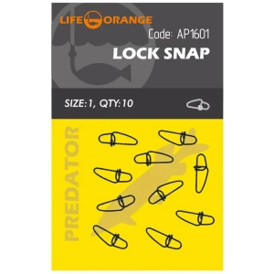 Agrafa Orange Quick Snap No.000, 10buc/pac Agrafa Orange Quick Snap No.000, 10buc/pac