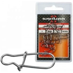 Agrafa Sakura Nice Snap, Nr.3, 30kg, 10buc/plic Agrafa Sakura Nice Snap, Nr.3, 30kg, 10buc/plic