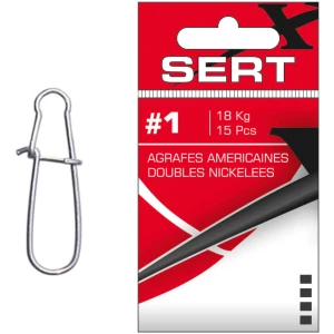 Agrafa Sert Americana Dubla, Nr.00, 9kg, 10buc/plic Agrafa Sert Americana Dubla, Nr.00, 9kg, 10buc/plic