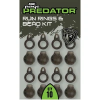Fox Rage Predator Camo Run Rings & Bead Kit, 10buc/pac
