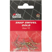 Agrafa ABU GARCIA Snap Swivels Gold, Nr.8, 10buc/pac