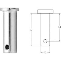 Bolt AQUINOX 11x25mm, Inox A4