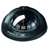 Busola PLASTIMO Offshore 75 WeiB, EinBau Horizontal Black, 1buc/pac