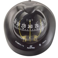 Busola Plastimo Olympic 115 Einbau 45degrees, Schwarz, Konisch