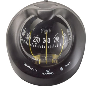 Busola PLASTIMO Olympic 115 EinBau 45Degrees, Schwarz, Konisch