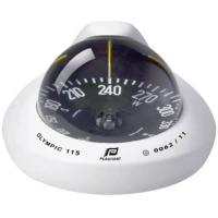 Busola Plastimo Olympic 115 Einbau Horiz, Weib, Flach Sw