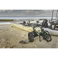Carucior Transport Caiac RAILBLAZA C-TUG R cu Roti SandTrakz si Suport Reglabil