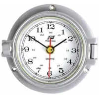 Ceas Ambarcatiune Plastimo Quartzuhr 3 Inch Chrom Matt, 1buc/pac