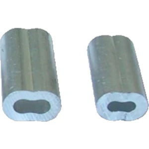 Clema Lunga de Sertizare pentru Cablu ALLROUNDMARIN, Aluminiu, 4mm