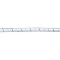 Coarda Elastica Allroundmarin Cu Impletitura Din Nylon, 10mm, Alb/rosu