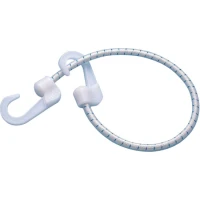 Coarda Elastica Cu Carlige Din Nylon Trem, 10mm, 100cm