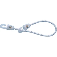 Coarda Elastica Cu Carlige Din Nylon Trem, 8mm, 50cm