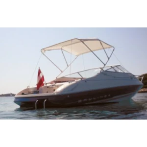 Copertina ALLROUNDMARIN Bimini Modell Sunworld 3, Weib, 215-235cm