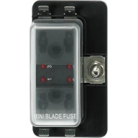 Cutie Mini Pentru Sigurante Auto Cu Led Allroundmarin, 4 Circuite