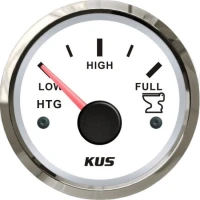 Indicator Nivel Rezervor Ape Uzate KUS NMEA 2000, 52mm, Alb