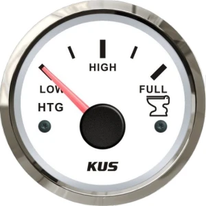 Indicator Nivel Rezervor Ape Uzate KUS NMEA 2000, 52mm, Alb