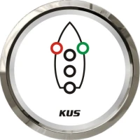 Indicator de Control pentru Lumini de Navigatie KUS, 52mm, Alb