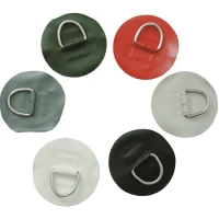 Inel de Prindere din Inox cu Placa de Baza ALLROUNDMARIN, 150mm, Alb