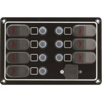 Panou Electric ALLROUNDMARIN cu 7 Intrerupatoare si Port USB
