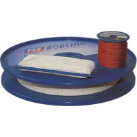 Parama din Poliester 8 Fire ROBLINE, 1mm, 600m, Alb