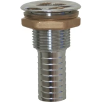 Racord Trecere Prin Bord Allroundmarin 1/2", Cu Stut, Alama Cromata