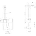 Robinet pentru Barca TREM, Pipa Pivotanta, Racord 3/8" Robinet pentru Barca TREM, Pipa Pivotanta, Racord 3/8"