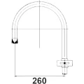 Scara de Baie din Aluminiu TREM, 4 Trepte, 116cm