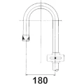 Scara de Baie din Aluminiu TREM, 4 Trepte, 119cm