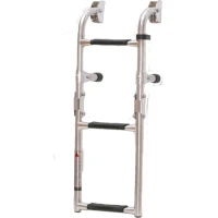 Scara De Imbarcare Rabatabila Din Inox Allroundmarin, 2+1 Trepte, 63cm