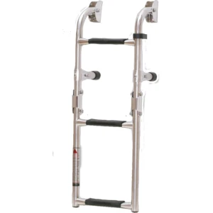 Scara de Imbarcare Rabatabila din Inox ALLROUNDMARIN, 2+1 Trepte, 63cm