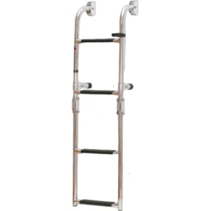 Scara de Imbarcare Rabatabila din Inox ALLROUNDMARIN, 2+2 Trepte, 88cm