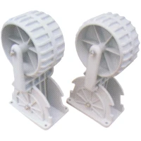 Set Roti de Transport pentru Barca Pneumatica ALLROUNDMARIN, 140mm