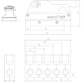Sistem de Prindere EASYLOCK Mini, 6-10mm, Simplu Sistem de Prindere EASYLOCK Mini, 6-10mm, Simplu
